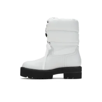 stuart weitzman Tyler Quilted Panelled Ankle Boots