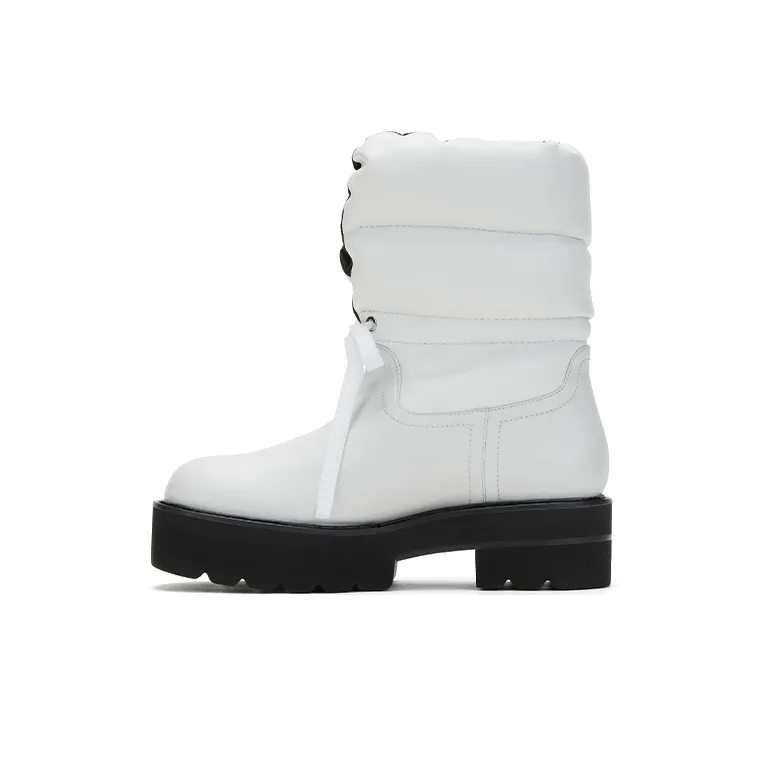 stuart weitzman Tyler Quilted Panelled Ankle Boots-0