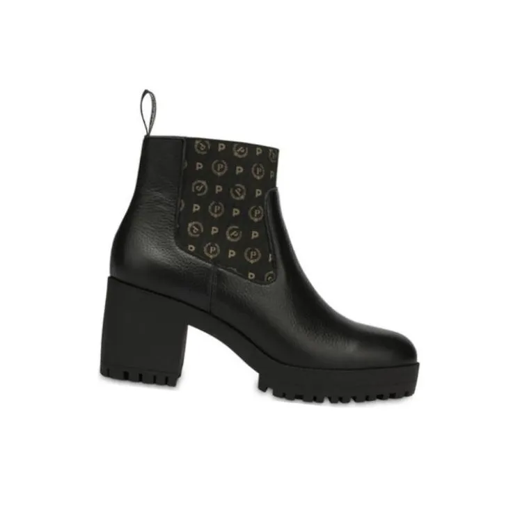 Pollini Ankle Boots 7.5cm Women's Black-1