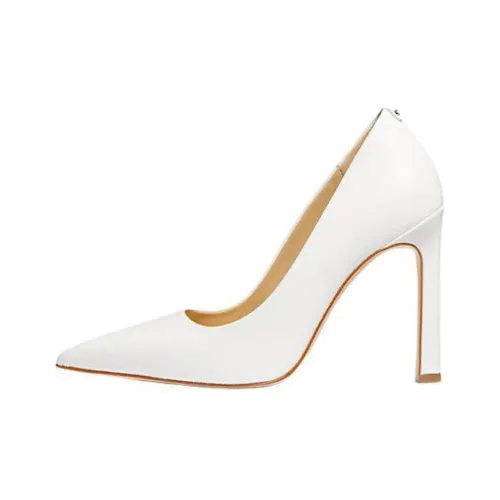 MICHAEL KORS Amara Slim Heel High Heels 10.8cm Women's White