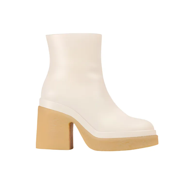 Chloe Kurtys Ankle Boots Women's White-1