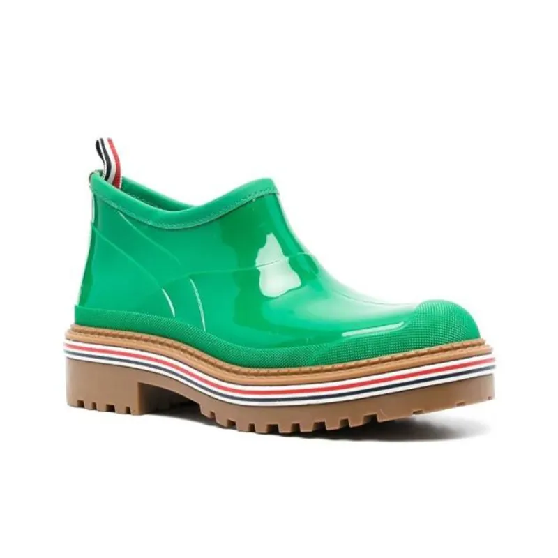 THOM BROWNE Round Toe Boots-2