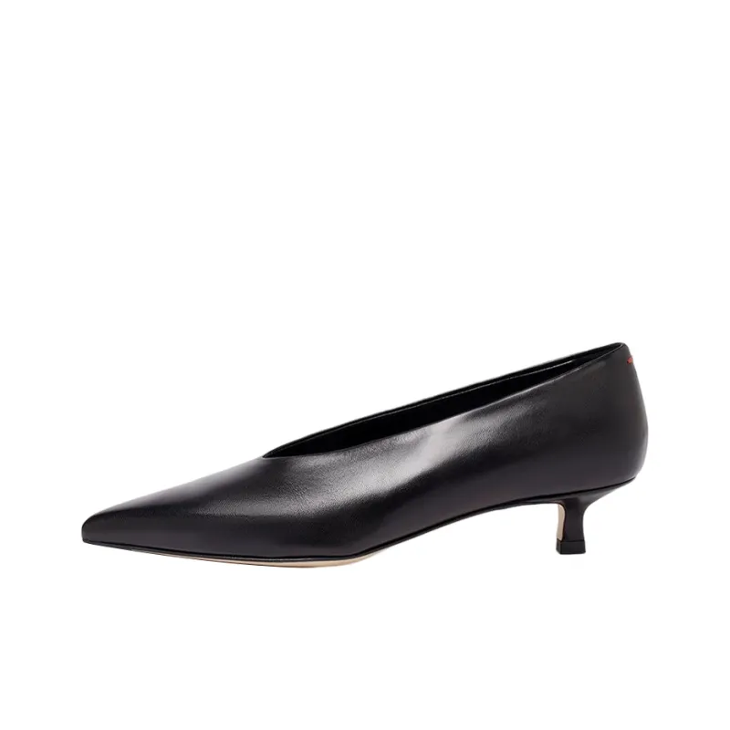 Aeyde Clara Pointed-toe Leather Pumps-0