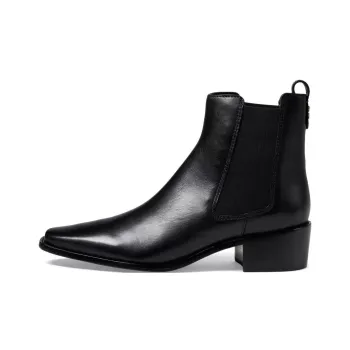 TORY BURCH 40mm Pull-on Leather Ankle Boots