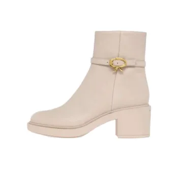 GIANVITO ROSSI Ribbon Dumont 45mm Leather Boots