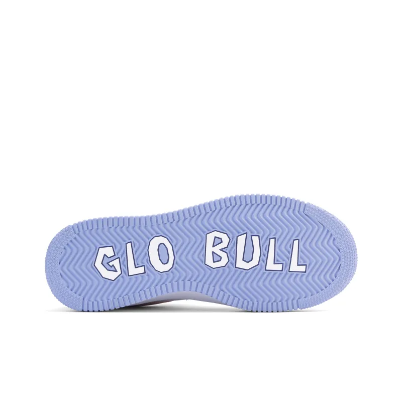 GLO BULL Skateboard Shoes Women's Low Top White Pink Purple-5