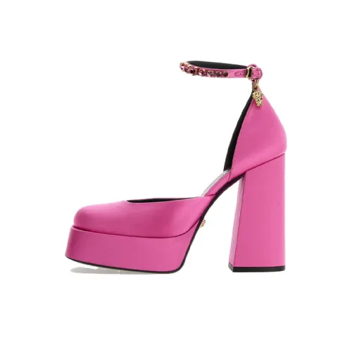 VERSACE Medusa Aevitas Crystal embellished Pumps