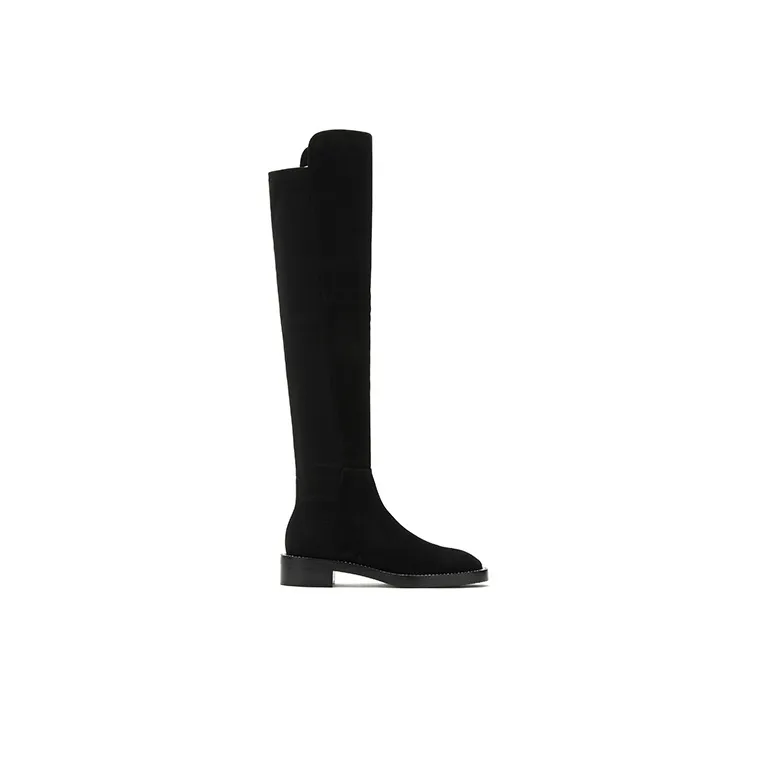 Stuart Weitzman/SW 5050 Shine Boot Over the knee Boots Women's Black-3