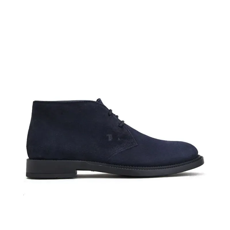TOD'S Desert Almond-Toe Ankle Boots-1