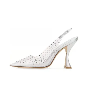 stuart weitzman Glam XCurve 100mm Slingback Pumps
