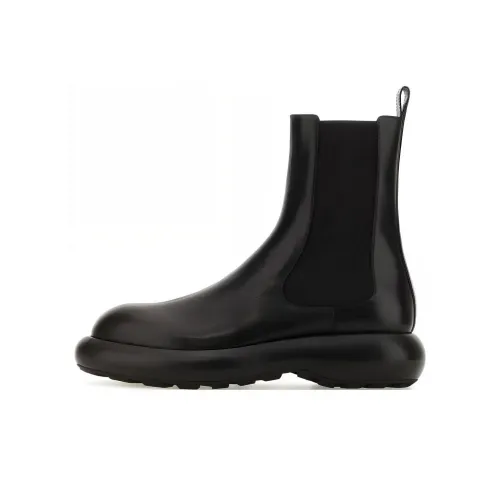 JIL SANDER Short Chelsea Boots Women's Black