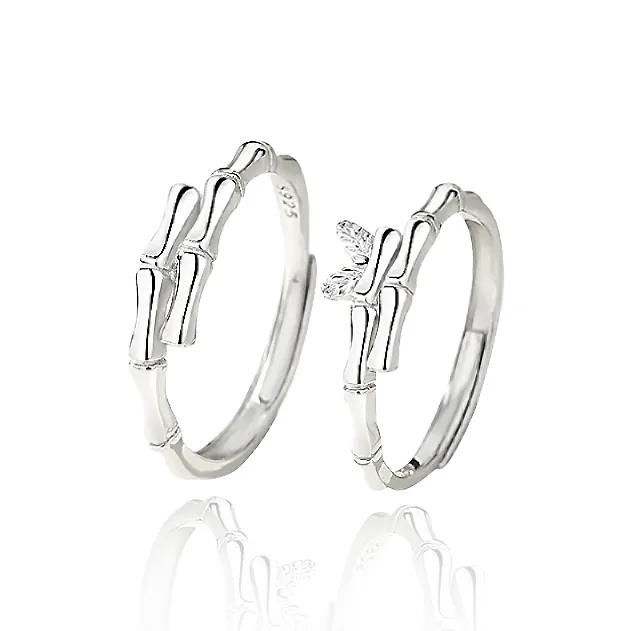 Chongqing Gold Store S925 Silver Rings Women's-0