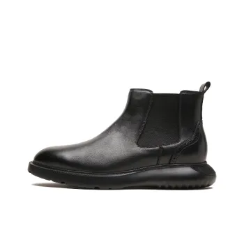 S. T.DUPONT Chelsea Boots 3cm Men's Black