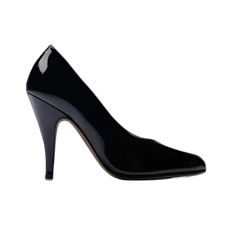 Maison Margiela Tabi Cone Heel High Heels 11cm Women's Black-1