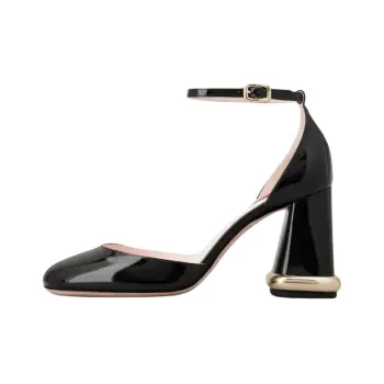 Roger Vivier Buckle Detailed Square Toe Pumps