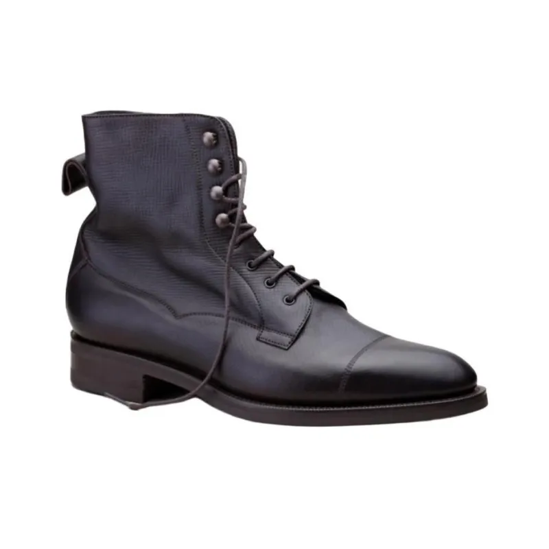 Edward Green Galway Ankle Boots Men's Dark Brown-2