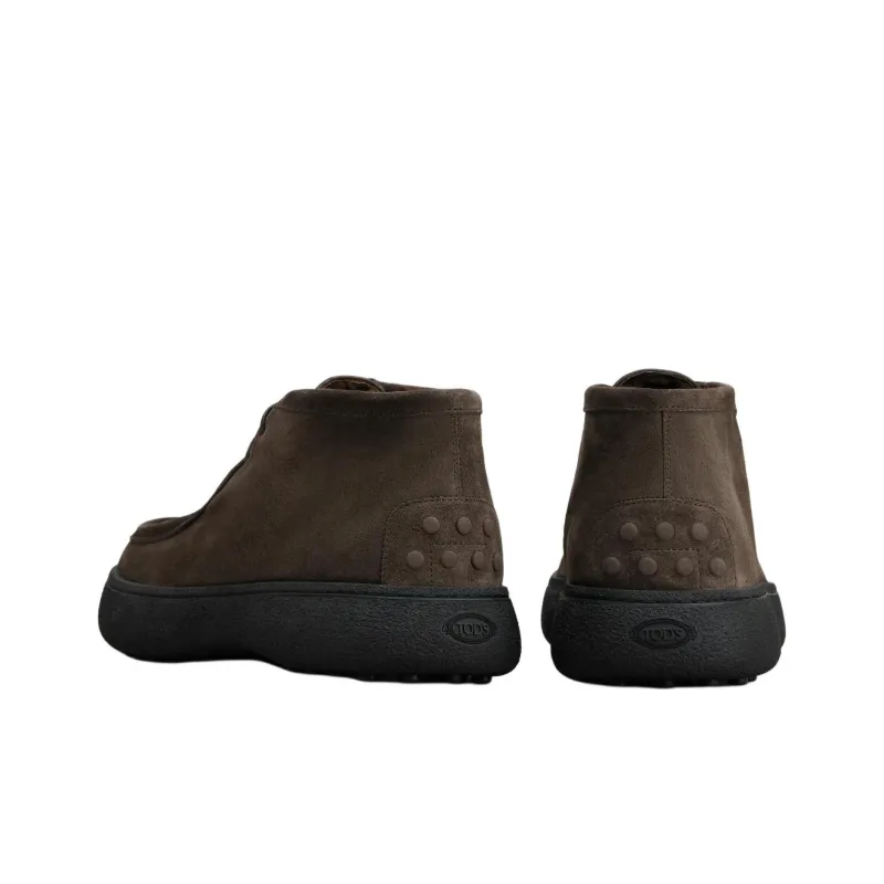 TOD'S WG Ankle Boots Men's Brown-3