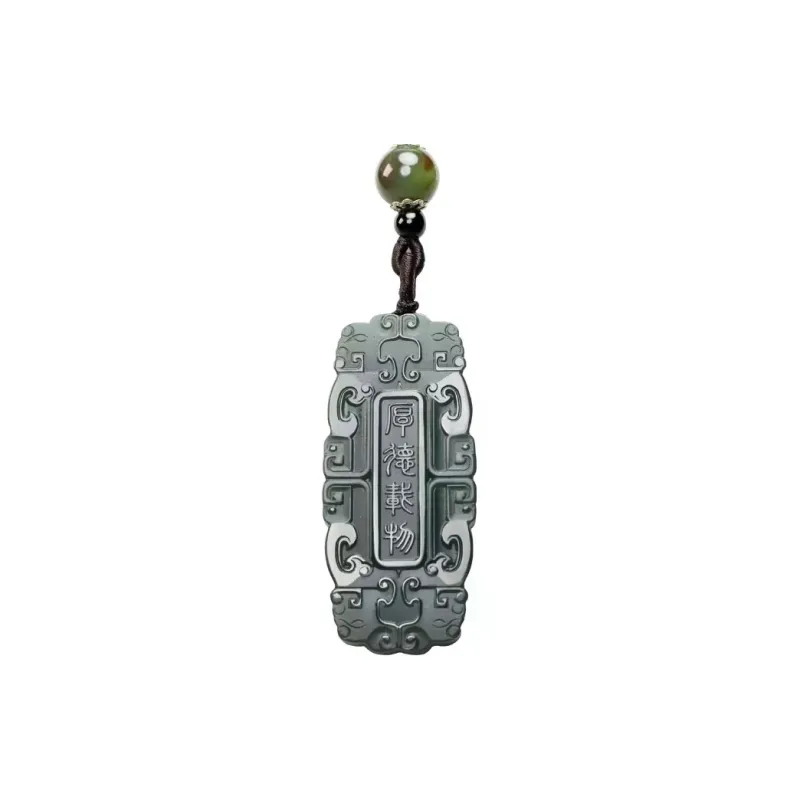 CUIYIN Jade Pendant With Jade Pendant Green Jade Unisex-0