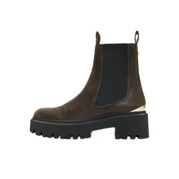 Maje Short Chelsea Boots Women's Brown