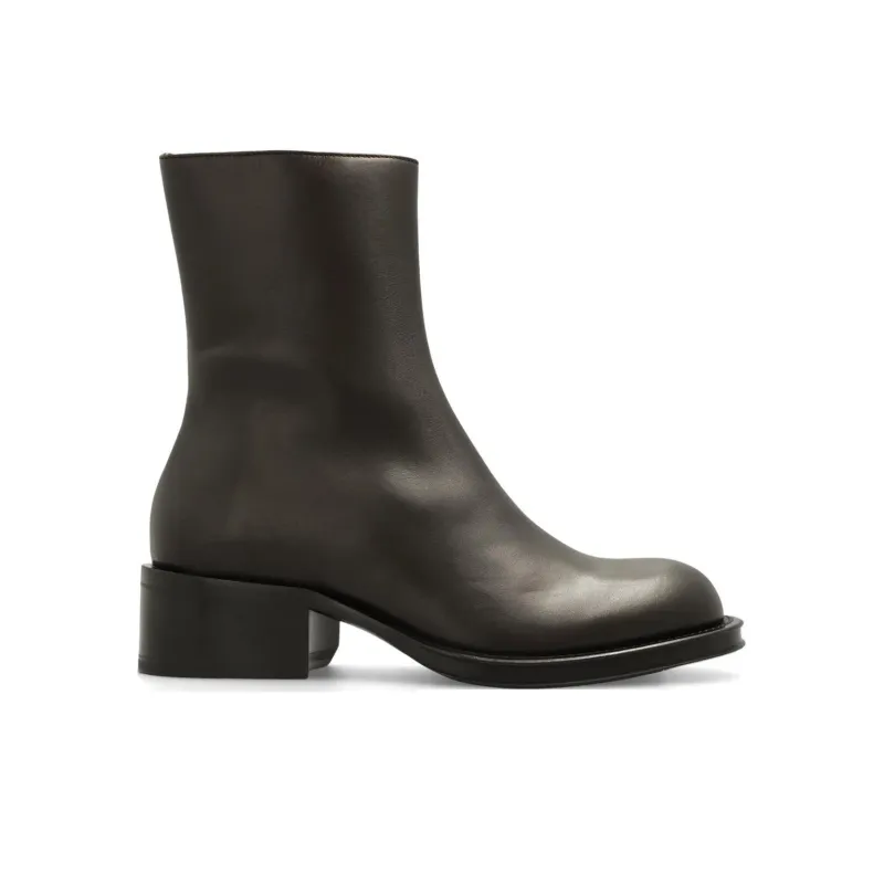 Lanvin Zip-fastening Leather Ankle Boots-1