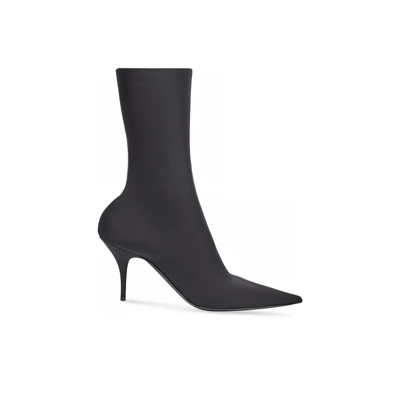 Balenciaga Matte Knife Boots 'Black' Women's-1