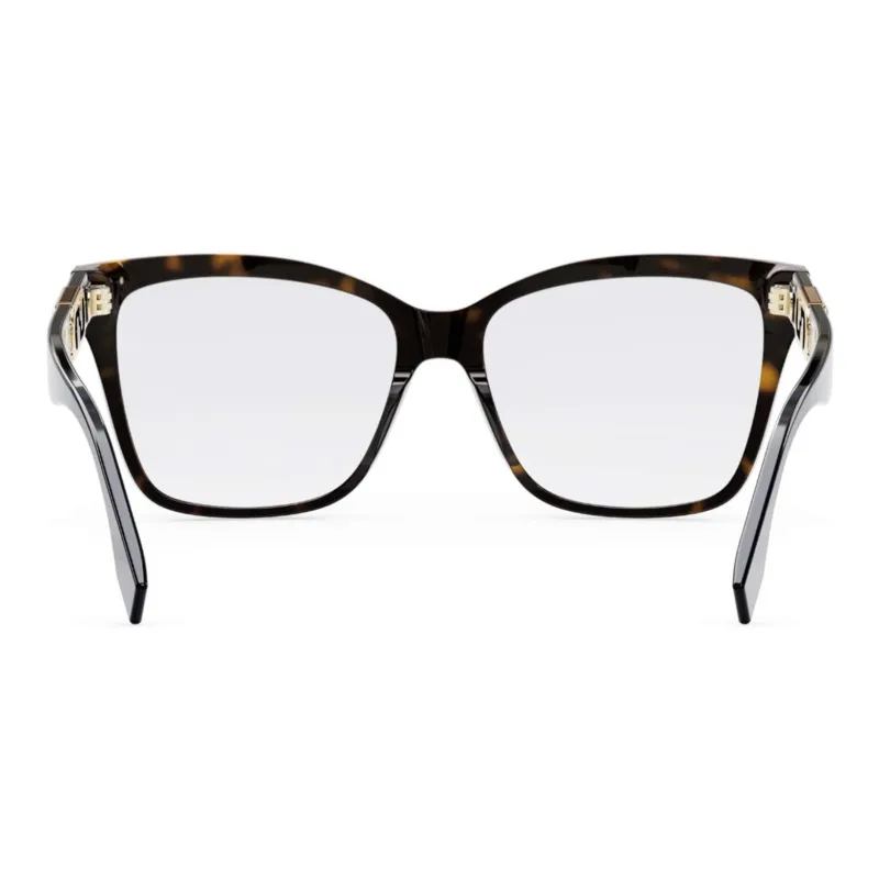 FENDI Eyeglass Frames Unisex Black-3