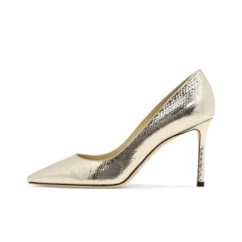Jimmy Choo ROMY High Heels 8.5cm Women's Gold