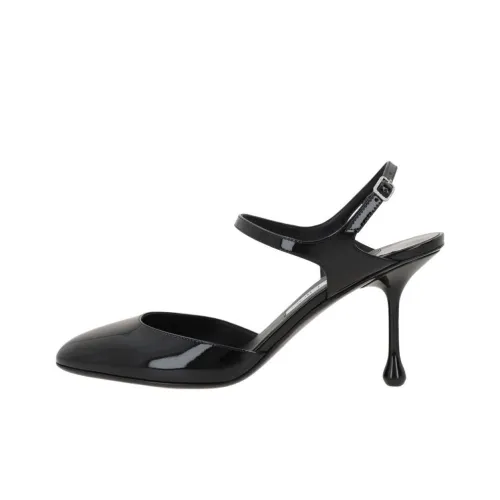 Jimmy Choo Pixie Irregular Heel High Heels 8cm Women's Black