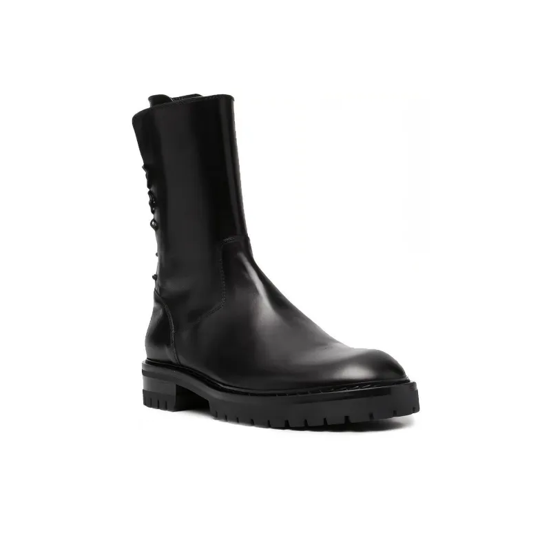Ann Demeulemeester Ankle Boots 4cm Men's Black-2