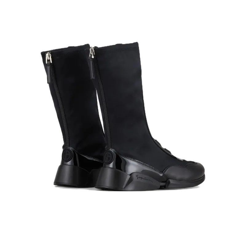 EMPORIO ARMANI Fashion Ankle Boots Women's Black-3