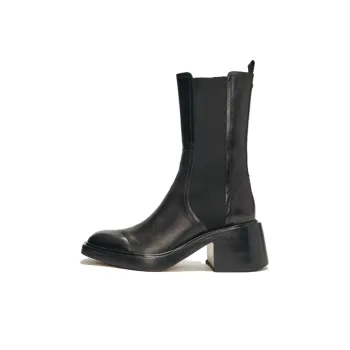 Maje Crew Chelsea Boots 7.8cm Women's Black