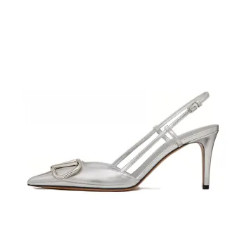 Valentino Garavani VLogo Signature 80mm Slingback Pumps