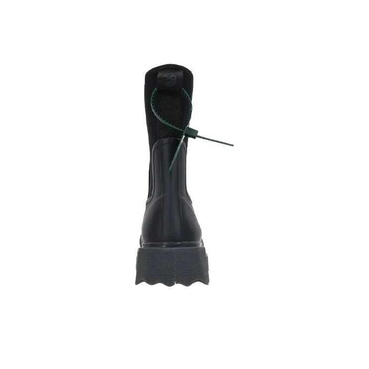 OFF WHITE For Rainy Days Rain Boot Black Women's-3