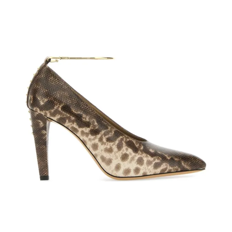 FENDI Filo Ankle Strap Pumps-1