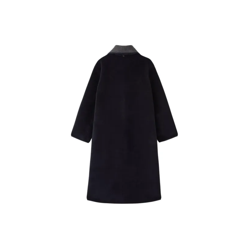Loro Piana Asymmetric collar Coat-2
