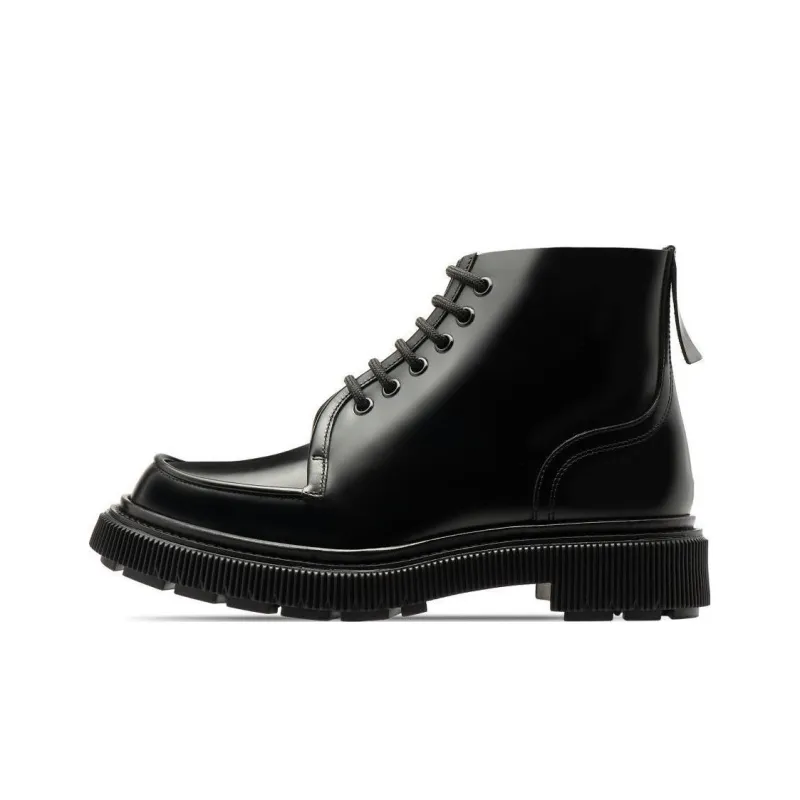 ADIEU PARIS Typ 165 Leather Military Boots-0