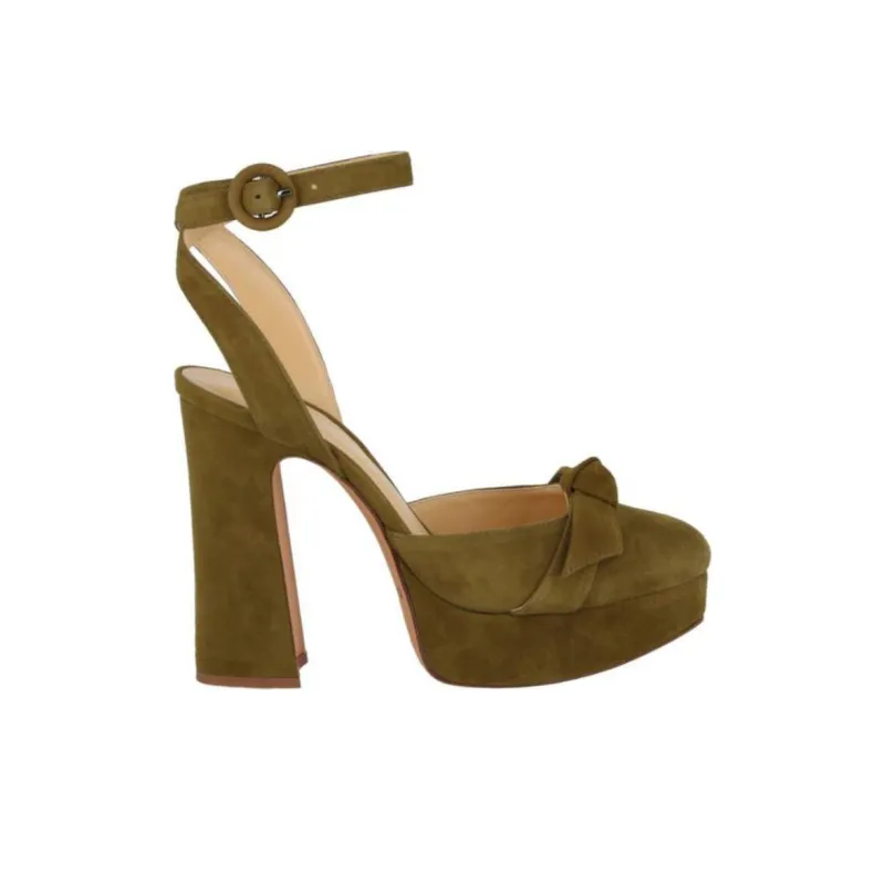 Alexandre Birman CLARITA VITA High Heels Women's Green-1