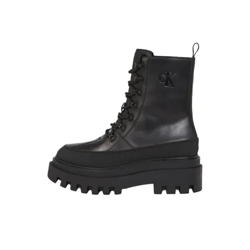 CKJ CALVIN KLEIN JEANS Ankle Boots Women's Black