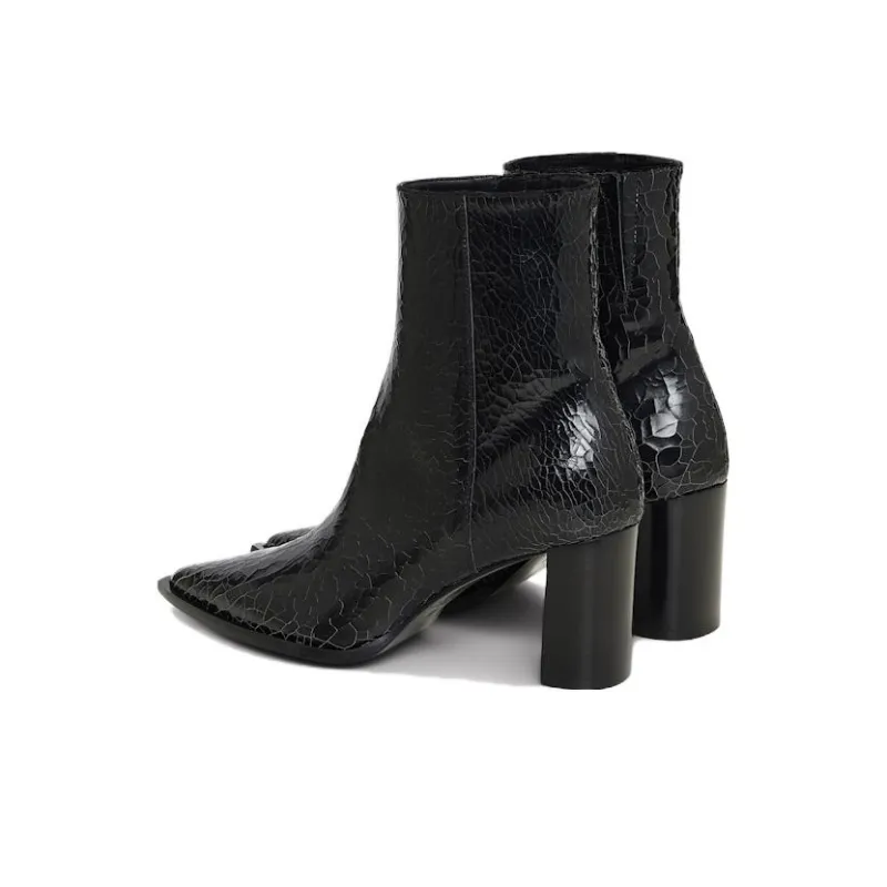 DOROTHEE SCHUMACHER 75mm Textured-finish Leather Boots-3