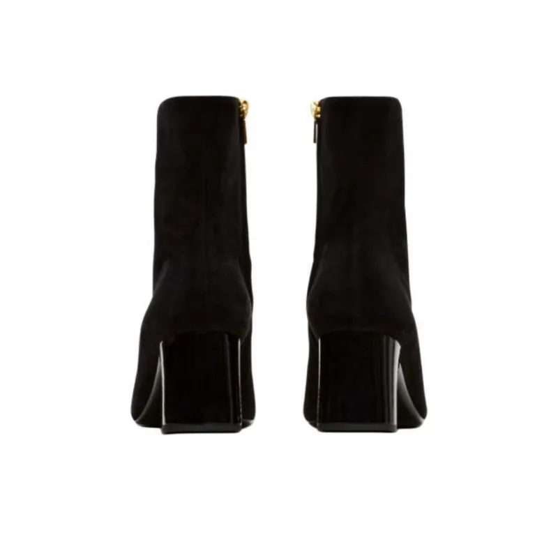BALMAIN Edna Suede Boots Women's-3