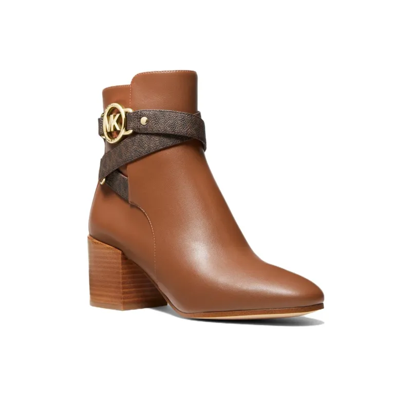 MICHAEL KORS Rory Ankle Boots 6.3cm Women's Umber-3