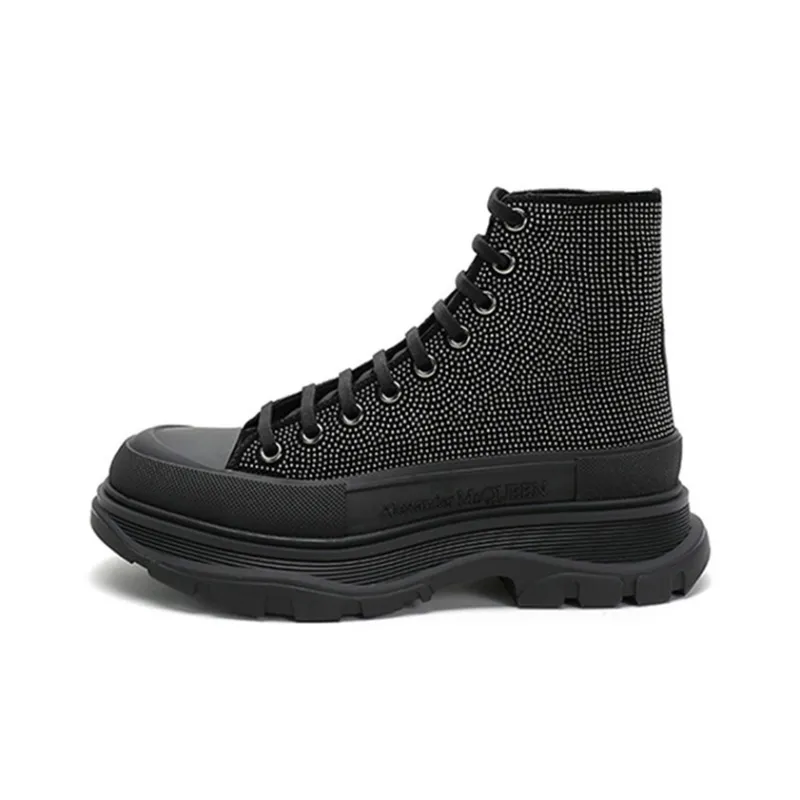 Alexander McQueen Casual Boots 'Black'-0