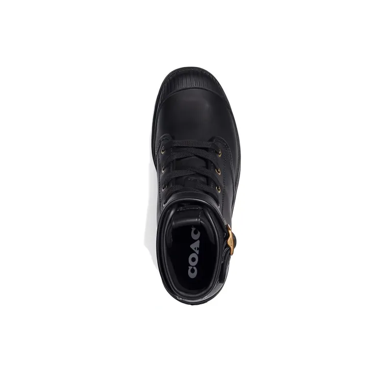 COACH Trooper Ankle Boots Women's Black-3