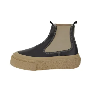 MM6 Maison Margiela Martin Ankle Boots Women's Brown Black