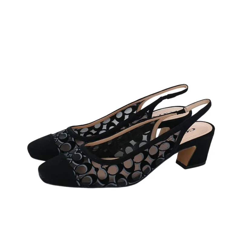 COACH High Heels Women's Black-1
