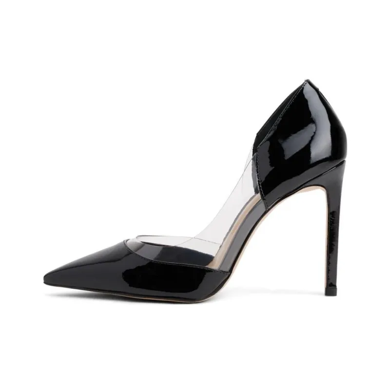 Schutz 105mm Pointed-toe Leather Pumps-0