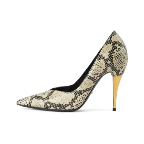 GUCCI Python Print 105mm Pumps