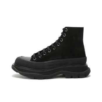 Alexander McQueen Tread Slick Boot Triple Black