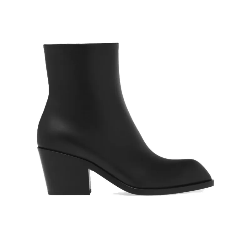 GIANVITO ROSSI Wednesday Leather Ankle Boots-1