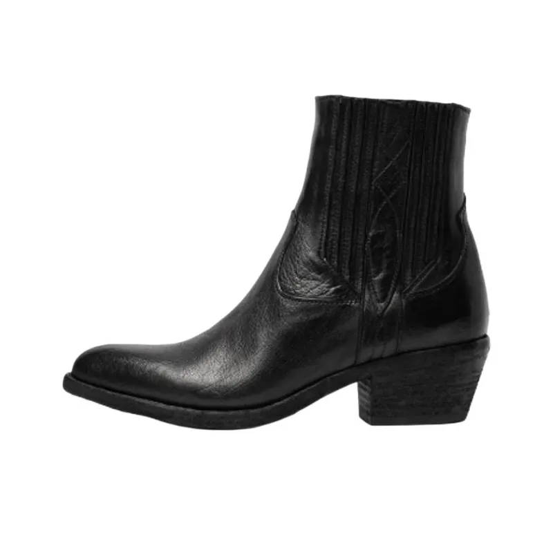 SARTORE Ankle Boots 4.5cm Women's Black-0